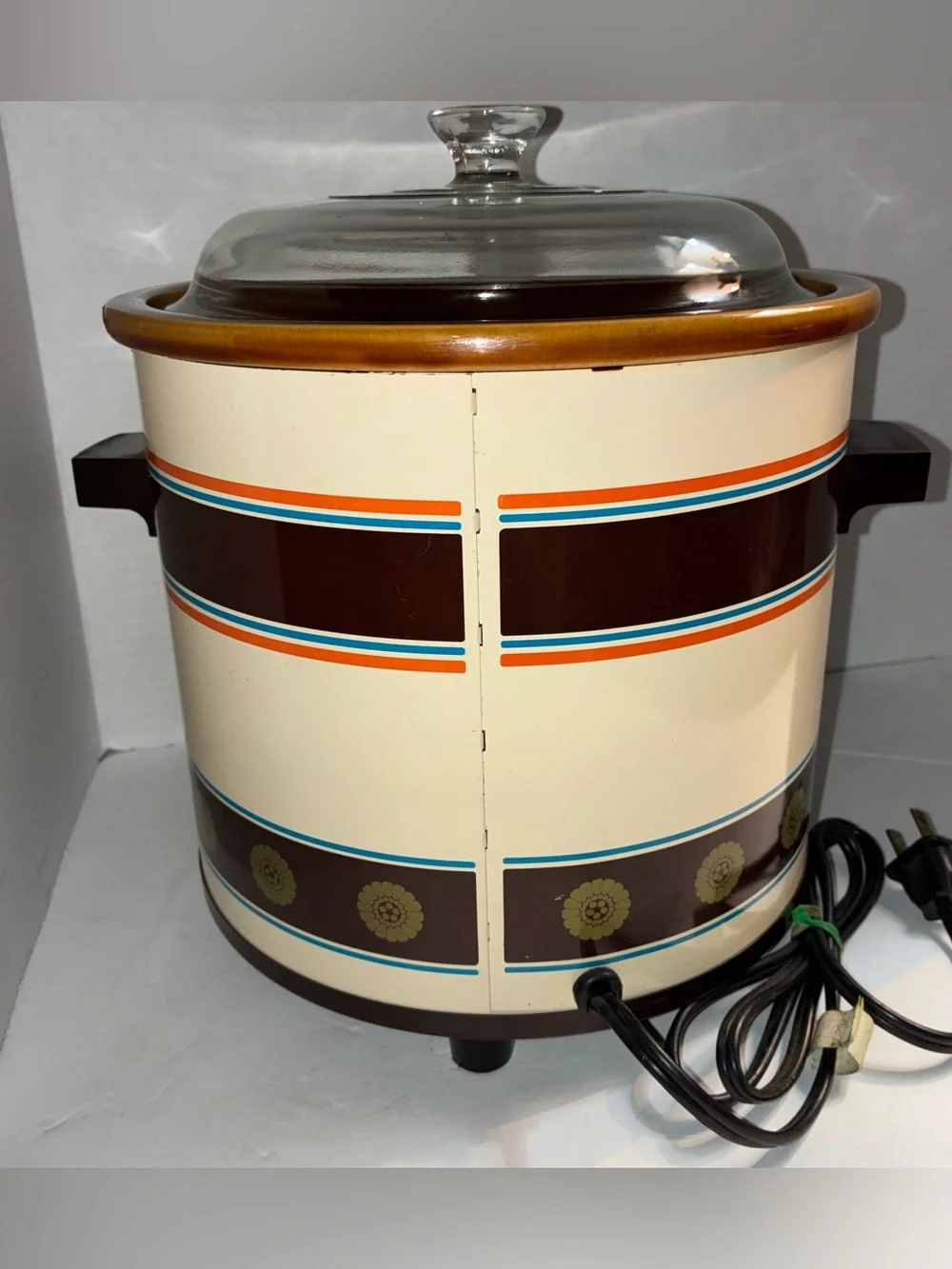 VintageRival Crock-Pot Slow Cooker Crock Pot Mid Century Modern